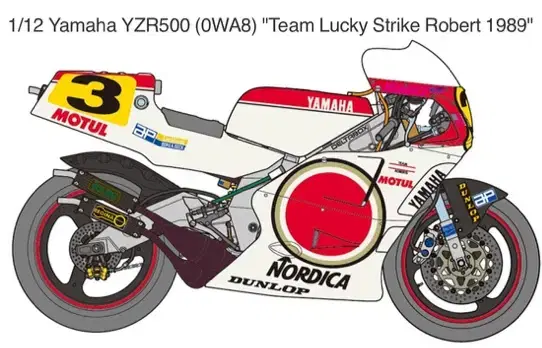 [한정판]1/12 Yamaha YZR500 OWA8